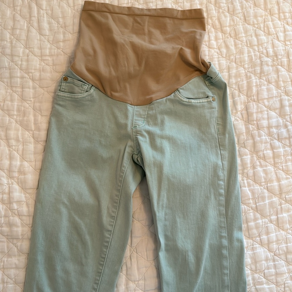 LED women’s maternity jeans